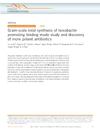 Gram-Scale Total Synthesis of Teixobactin Promoting Binding Mode Study and Discovery of More Potent Antibiotics