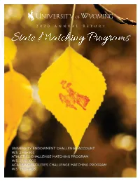 State Matching Programs