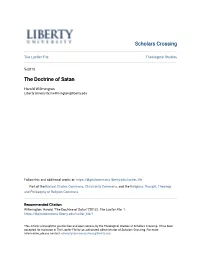 The Doctrine of Satan