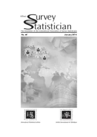 The Survey Statistician, Jan 2014