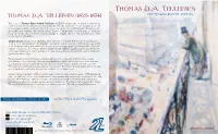 Thomas D.A. Tellefsen Thomas D.A