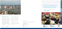 Working Together for Science and Society