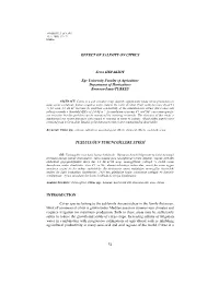 52 EFFECT of SALINITY on CITRUS Serra HEPAKSOY Ege University