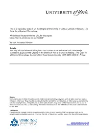 Abd Al-Samad in Natanz : the Case for a Revised Chronology