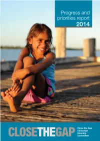 Close the Gap: Progress and Priorities Report 2014