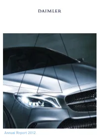 Daimler Annual Report 2012