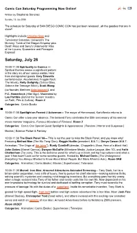IESB.Net - Movie News, Reviews, Interviews and More! - Comic Con Sa