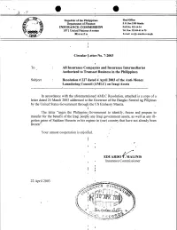 Eduardo K"R*R, Insurance F, Commissioner 1U It T, ;L