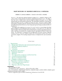 Hopf Monoids of Ordered Simplicial Complexes