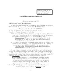 Topology (H) Lecture 12 Lecturer: Zuoqin Wang Time: April 19, 2021