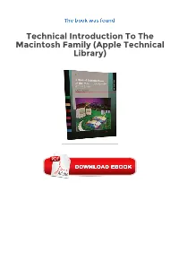 Apple Technical Library