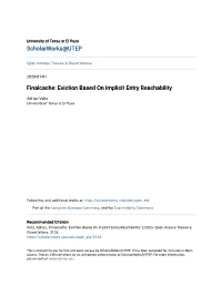Eviction Based on Implicit Entry Reachability
