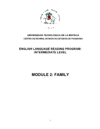 Module 2: Family