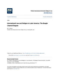 The Beagle Channel Dispute