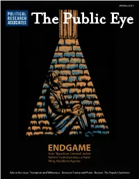 The Public Eye, Spring 2017