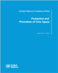 UN Guidance Note