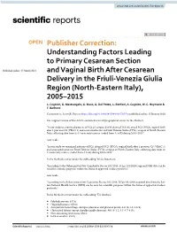 Understanding Factors Leading to Primary Cesarean Section