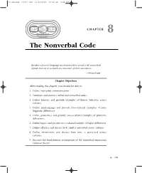 The Nonverbal Code