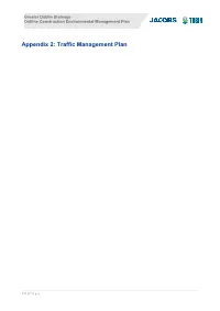 Appendix 2: Traffic Management Plan