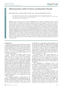 Check List and Authors Chec List Open Access | Freely Available at Journal of Species Lists and Distribution