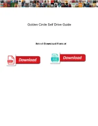 Golden Circle Self Drive Guide