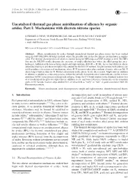 Mechanisms with Discrete Nitrene Species