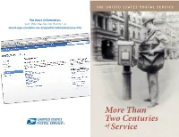 More Than Two Centuries of Service