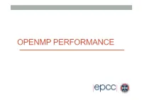 Openmp Performance 2