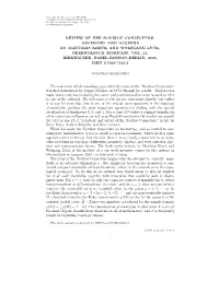 Review of the Novikov Conjecture: Geometry and Algebra by Matthias Kreck and Wolfgang Luck,¨ Oberwolfach Seminars, Vol