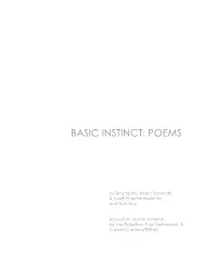 Basic Instinct: Poems
