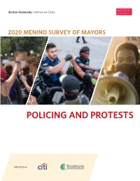 Policing and Protests