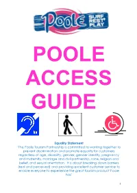 Poole Access Guide