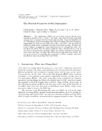 The Physical Properties of Red Supergiants