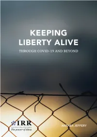 01C — Page 1-43 — Keeping Liberty Alive Through Covid-19 and Beyond