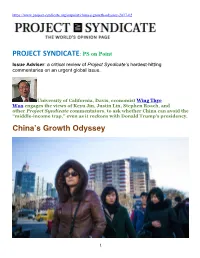 2012-7-22.For Website.Woo-China's Growth Odyssey