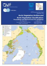 Arctic Vegetation Archive and Arctic Vegetation Classification