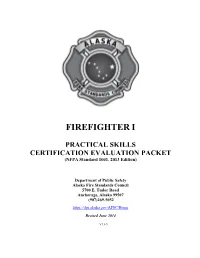 Firefighter I