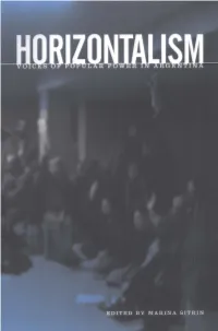 Horizontalism