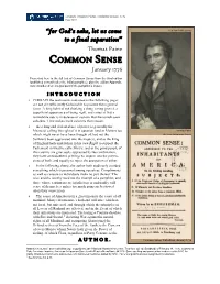 PERHAPS the Sentiments Contained in the Following Pages Are Not Yet Sufficiently Fashionable to Procure Them General Favor