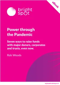 Power Through the Pandemic