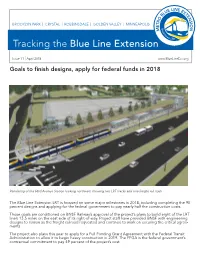 Tracking the Blue Line Extension Issue 11