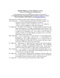 WHERE THERE IS a WILL THERE IS a WAY (Narrators Prof. Probefacts