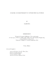 Analysis and Measurement of Anti-Reciprocal Systems By