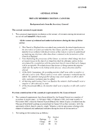 Gs 1944B General Synod Private Member's Motion