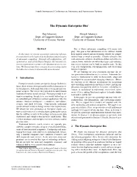 The Dynamic Enterprise Bus∗