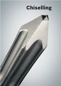 The Right Chisel for Every Job