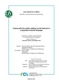 Adding Crucial Features to a Typestate-Oriented Language
