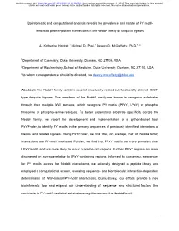 Bioinformatic and Computational Analysis Reveals the Prevalence and Nature of PY Motif