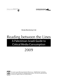 Reading Between the Lines 2009