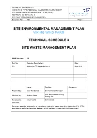 Appendix A14.6 SEMP TS3 (Addendum)